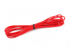 Cable flexible de silicon Rojo - 22 AWG (1 metro)