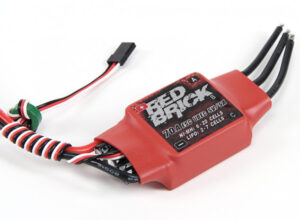 ESC HobbyKing Red Brick 70A controlador electrónico de velocidad para motor brushless en robot o vehículo RC