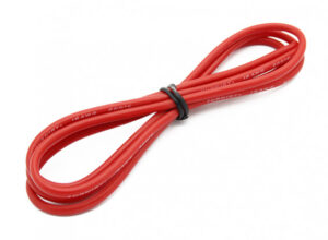 Cable flexible de silicon Rojo - 16 AWG (1 metro)
