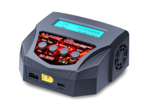 Cargador AC mini C6D para baterías LiPo en robótica