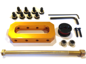 Kit de arma Beater Bar FingerTech de 3 lb para robótica de combate