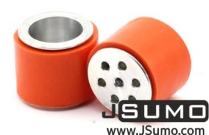 Par de ruedas de aluminio y silicona JS2622