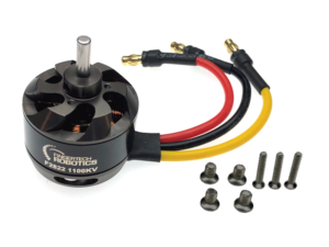 Motor brushless F2822 1100KV 0.125 in para robótica y vehículos RC