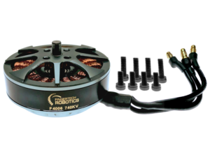 Motor brushless F4006 740KV de alto torque para robótica de combate
