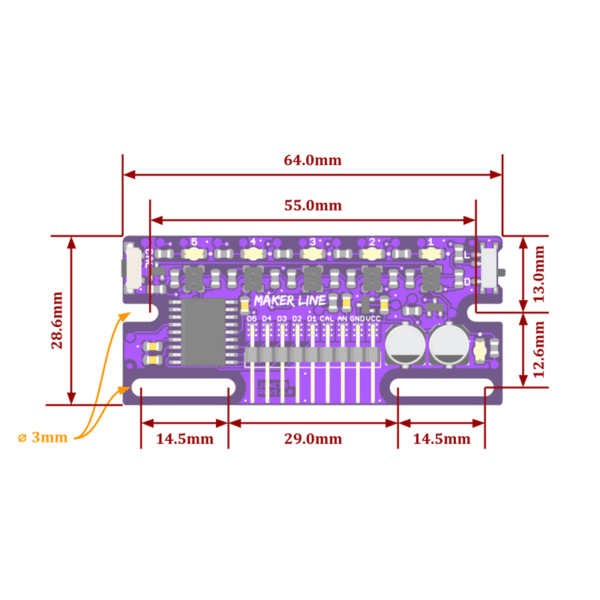 Maker Line: Sensor de línea simplificado para principiantes - Image 10