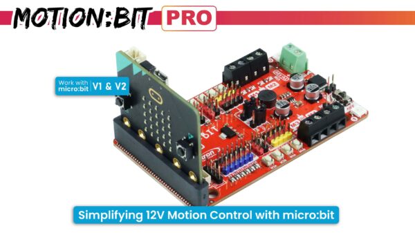 MOTION:BIT Pro - Placa de expansión de 12 V para micro:bit - Image 5