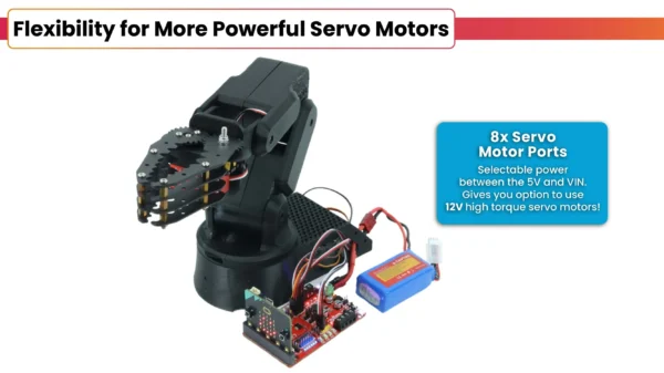 MOTION:BIT Pro - Placa de expansión de 12 V para micro:bit - Image 15