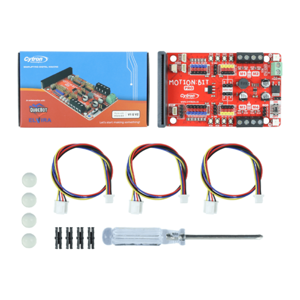 MOTION:BIT Pro - Placa de expansión de 12 V para micro:bit - Image 16