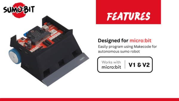 SUMO:BIT - Placa de expansión de robot Sumo para micro:bit - Image 6