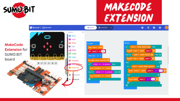 SUMO:BIT - Placa de expansión de robot Sumo para micro:bit - Image 13