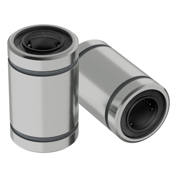 Rodamiento Lineal de Bolas (Diámetro Interior de 8 mm, Diámetro Exterior de 15 mm, Longitud de 24 mm) – Paquete de 2