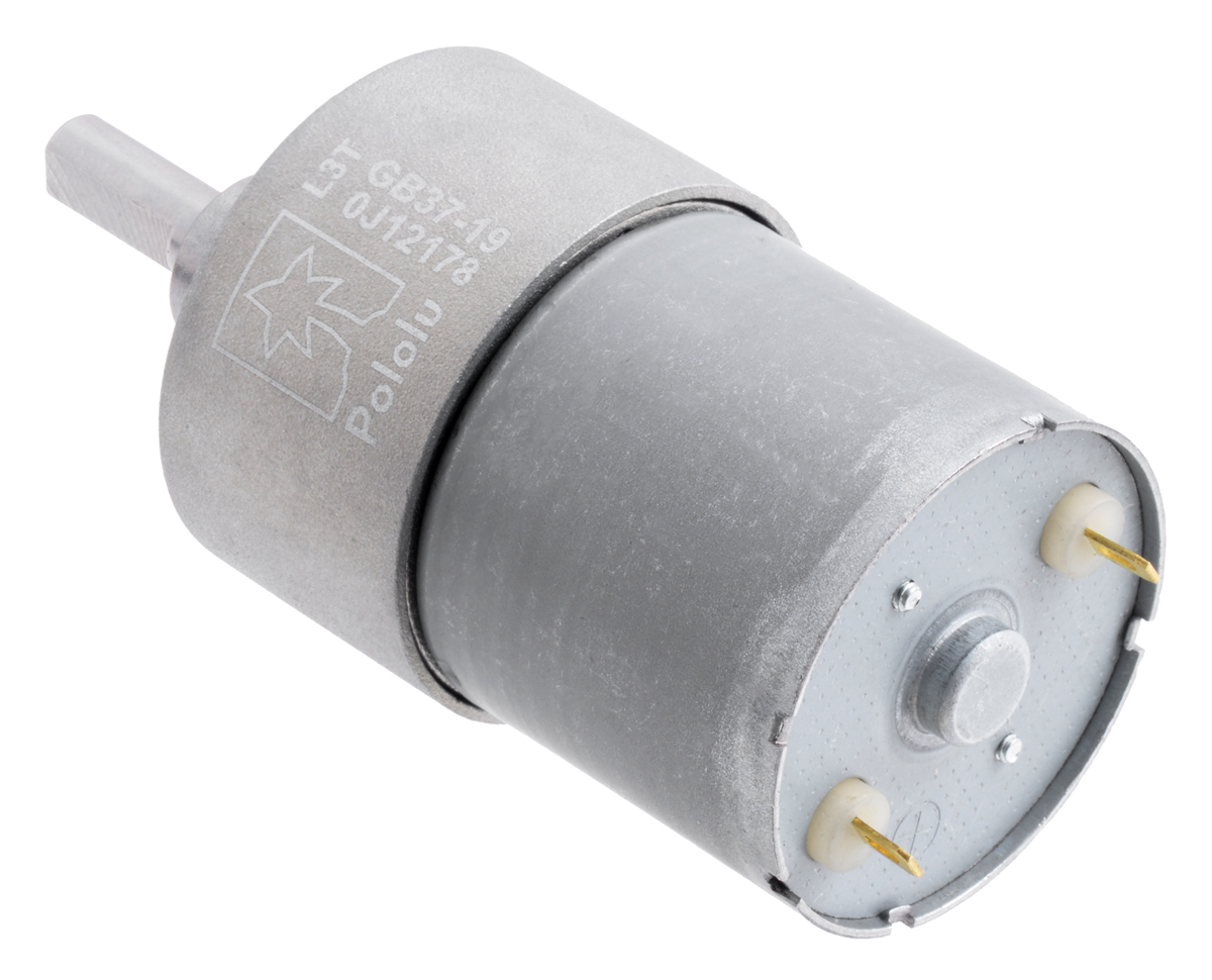 Motorreductor metálico 37D Pololu 4741 19:1 12V - Image 3