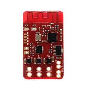 Malenki Nano HV controlador dual brushed con receptor AFHDS 2A integrado para robots de combate