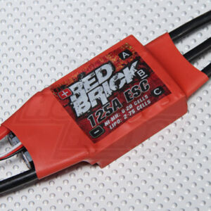 SC Red Brick 125A controlador electrónico de velocidad para motor brushless en robot o vehículo RC