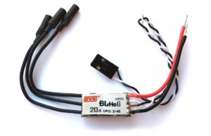 BL20A-R controlador de velocidad brushless 20A reversible con firmware BLHeli para robots