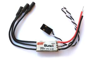 BL20A controlador de velocidad brushless 20A con firmware BLHeli para robots de combate