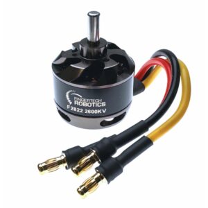 Motor brushless FingerTech F2822 2600KV con eje de 4 mm