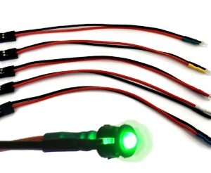 LED indicador FingerTech con clip para montaje en panel