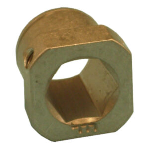 Hub BaneBots T81 para eje hexagonal de 1/2"