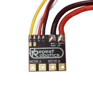 Dominion Dual Brushed Drive ESC controlador dual para tracción de robots Antweight