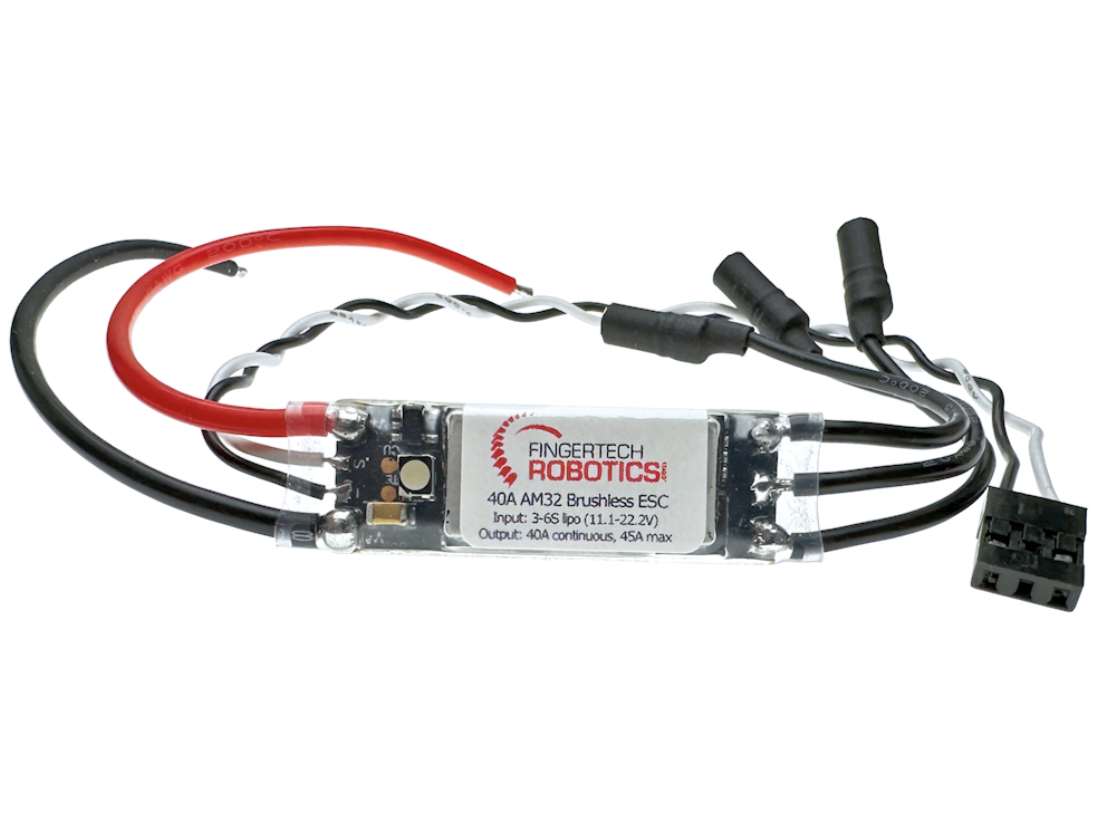 BL40A AM32 controlador de velocidad brushless 40A para robots de combate