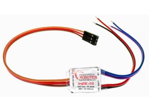 tinyESC v3 controlador de velocidad brushed bidireccional ultracompacto para robots