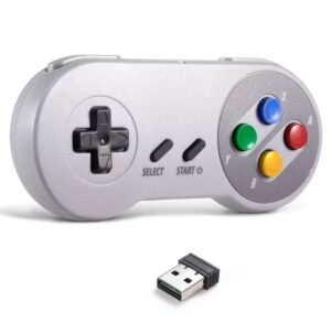 Control Inalámbrico SNES 2.4GHz USB para PC y Raspberry Pi