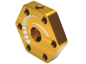 FingerTech Sumo Wheel Hub de aluminio anodizado para montaje de ruedas sumo en robots de competencia