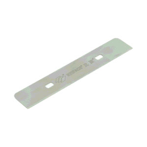 Cuchilla de acero inoxidable para robot minisumo utilizada como hoja frontal de empuje