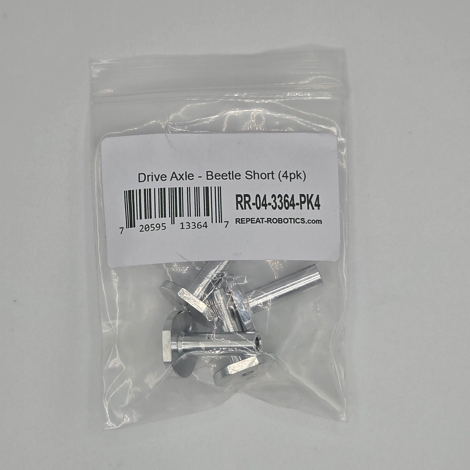 Drive Axle Beetle Mk2 (4 pack) Repeat Robotics