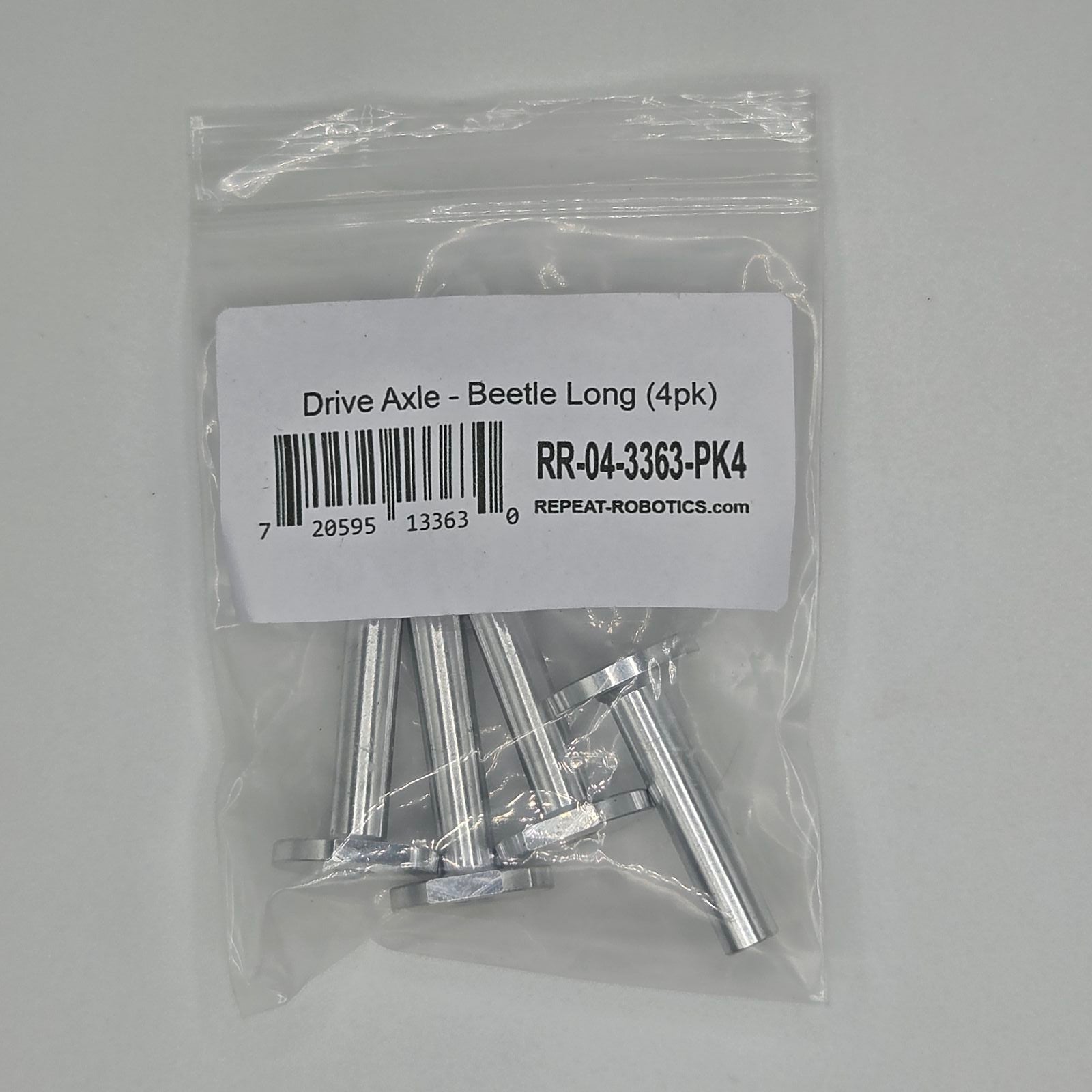 Drive Axle Beetle Mk2 (4 pack) Repeat Robotics