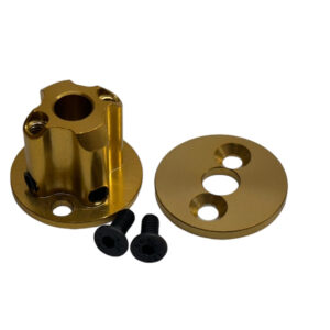 Gold Eco Hub Mk2 for foam wheels (2 pack) Repeat Robotics