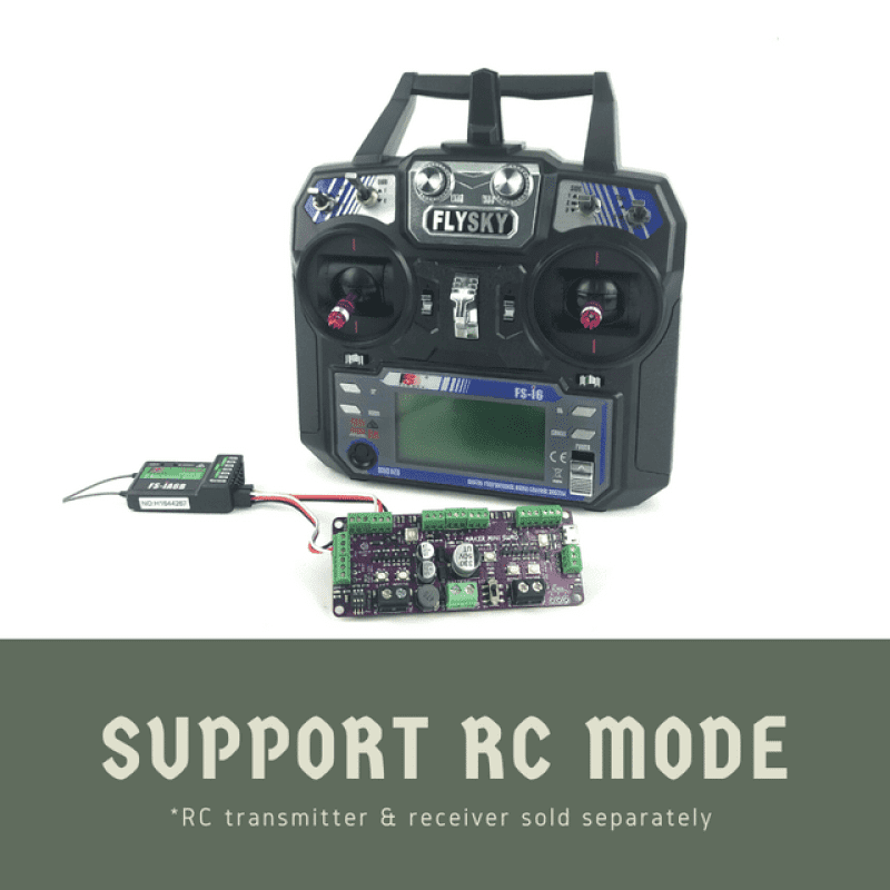 Maker Mini Sumo Controller Cytron modo RC