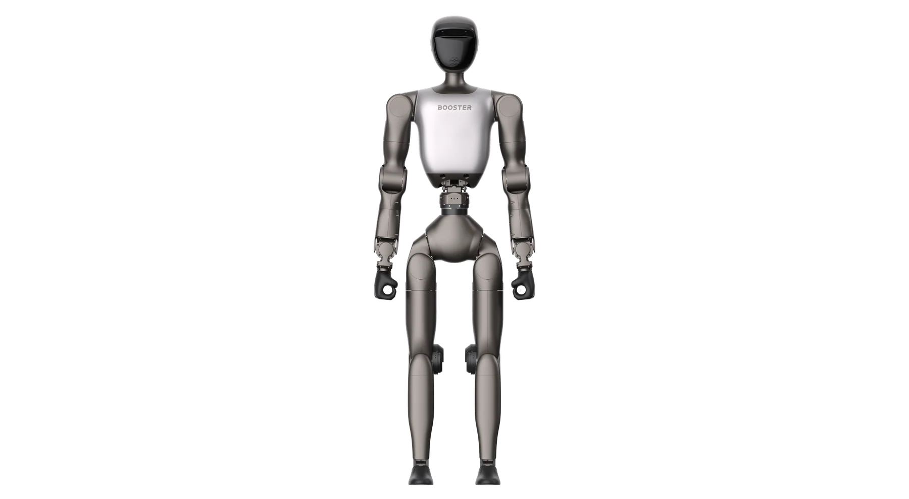 Render de Booster T2, configuración base, vista frontal