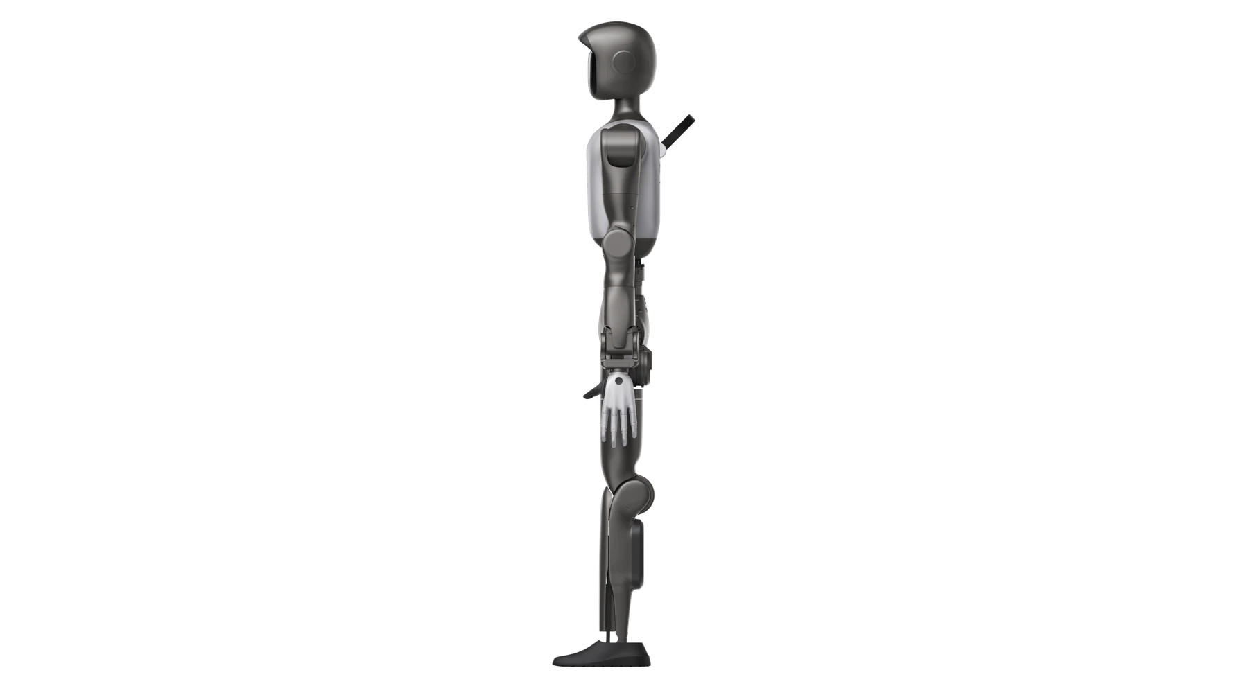 Render de Booster T2, vista lateral