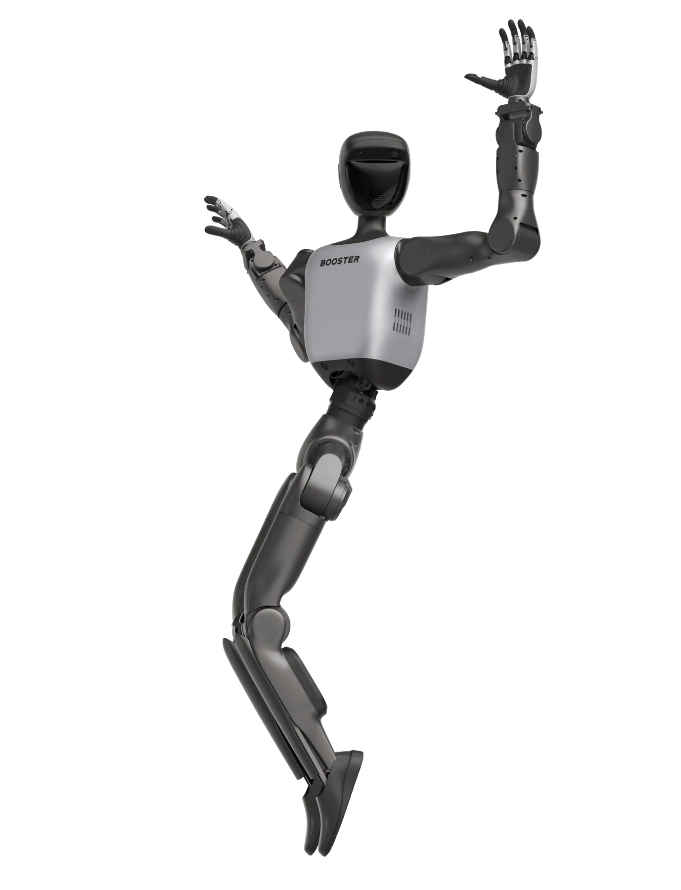 Render de Booster T2 en pose dinámica 01