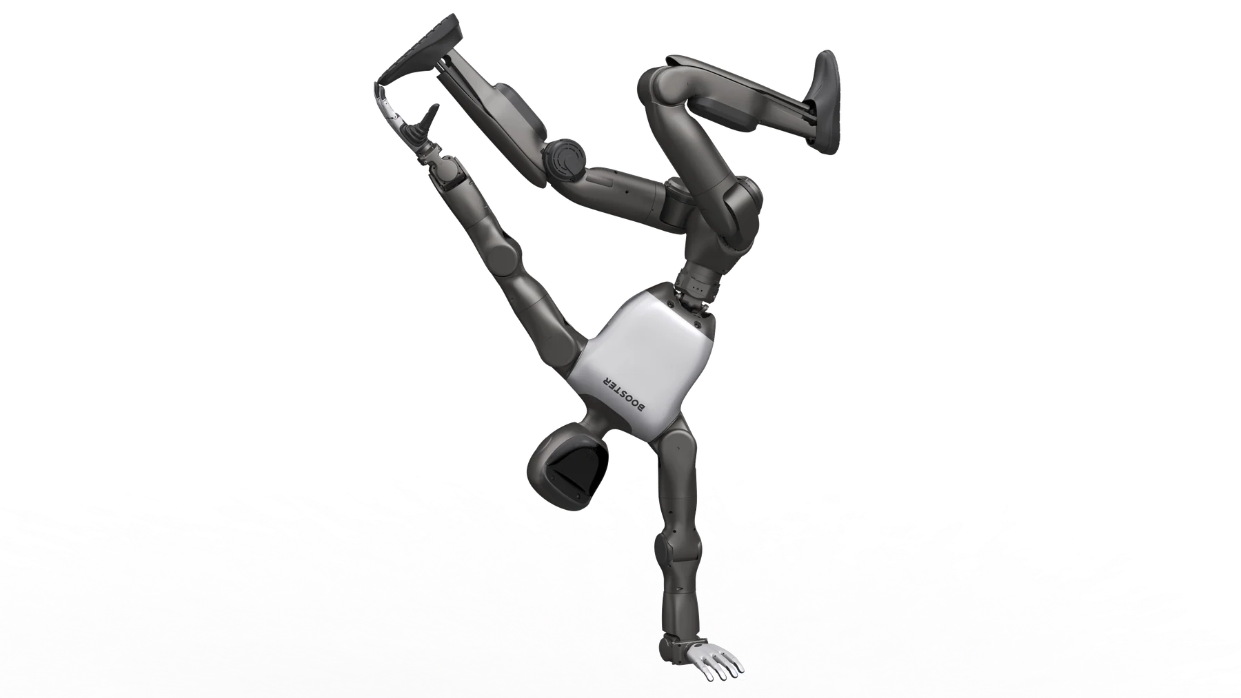 Render de Booster T2 en pose dinámica 07