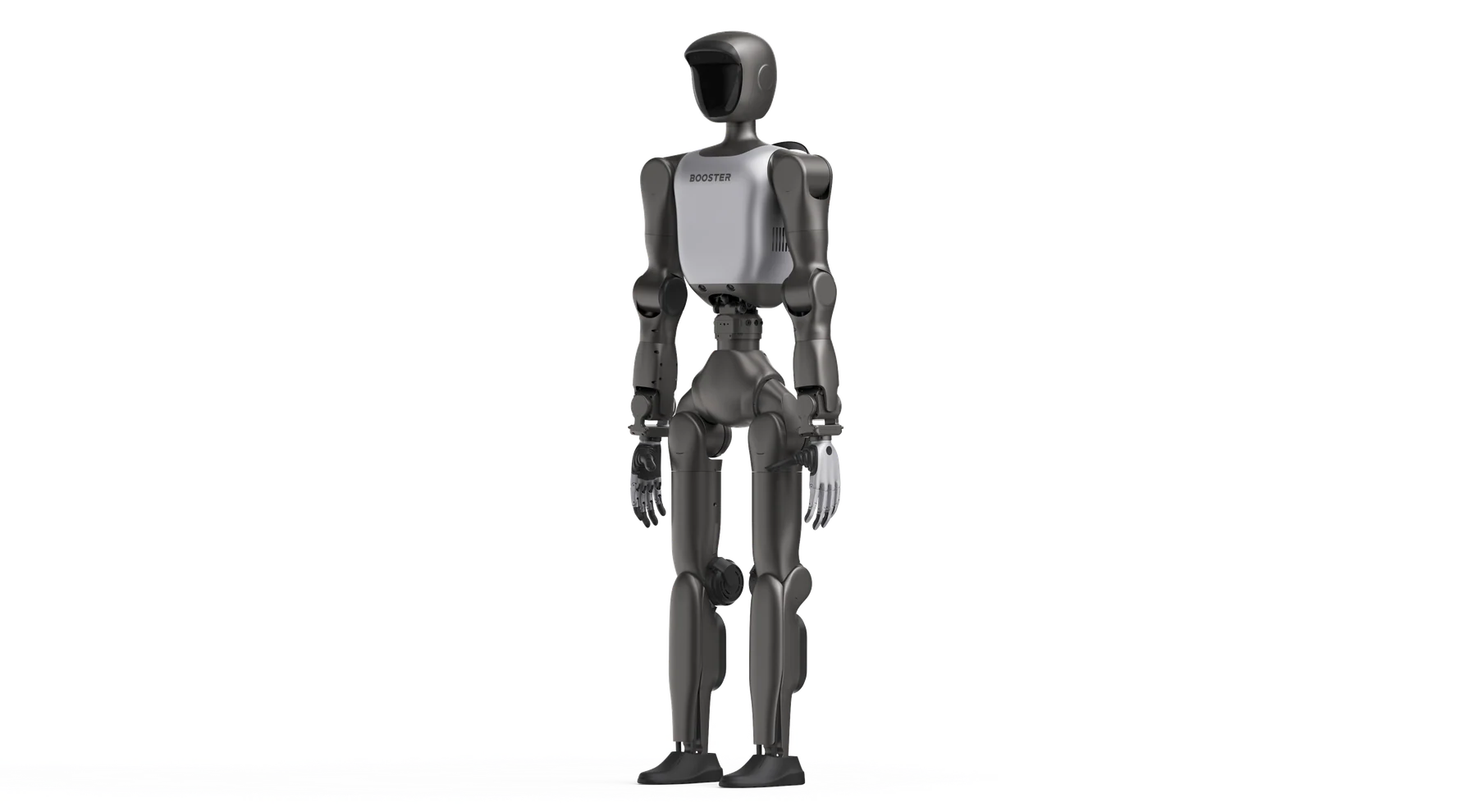 Render de Booster T2, vista de tres cuartos