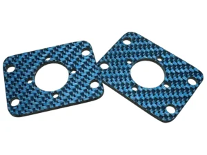 Soportes de fibra de carbono para Mega Spark FingerTech (par)