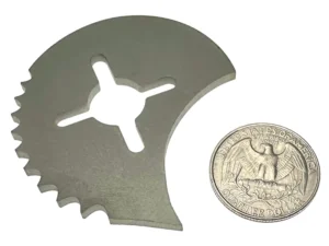 Disco asimétrico de titanio FingerTech 2.75 in × 3 mm