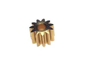 Piñón de latón FingerTech 11T con barreno de 2 mm