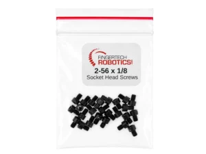 Tornillos FingerTech 2-56 de cabeza cilíndrica (25 piezas)