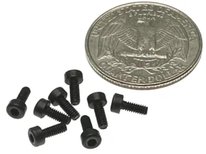 Tornillos FingerTech M2-0.40 × 5 mm cabeza cilíndrica (8 piezas)