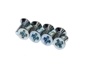 Tornillos FingerTech M2-0.40 × 5 mm cabeza plana (8 piezas)